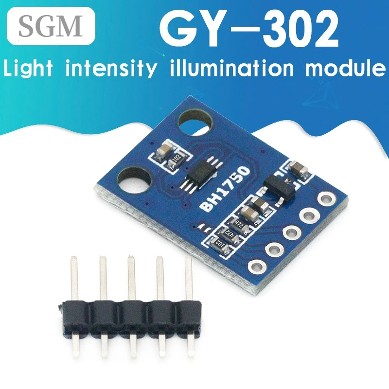 

GY-302 BH1750 BH1750FVI модуль интенсивности света освещения для arduino 3V-5V
