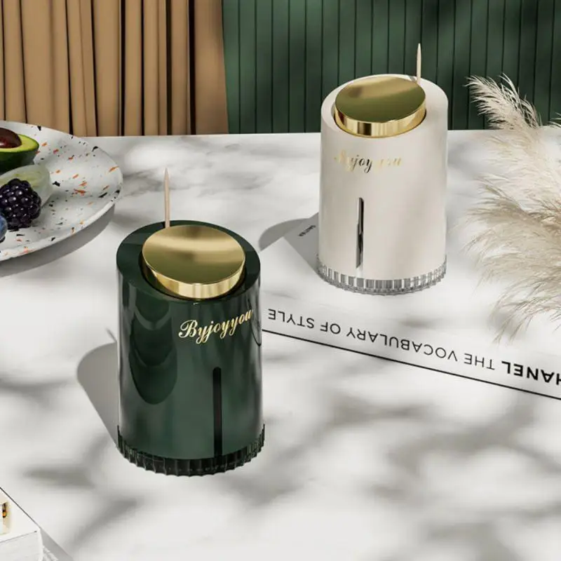 

Automatic -up Strong And Durable Toothpick Dispenser Toothpick Holder Container Automatic -up Toothpick Holder Container