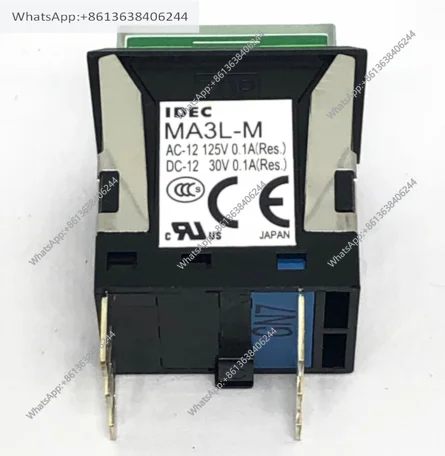 Фото IDEC подлинный Hequan MA3L-M1341G с самовозвратом MA3L-M5341Y R pW A переключатель 6 контактов 24 В №1