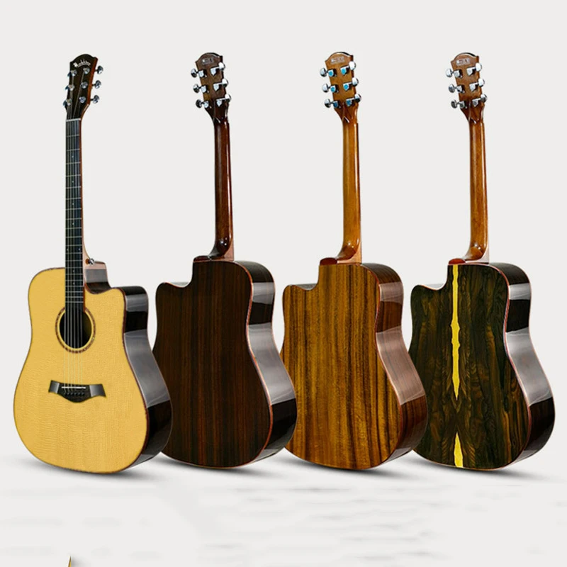 Дорожная Классическая акустическая гитара Fender Jazz шестиструнная большая Hetfield