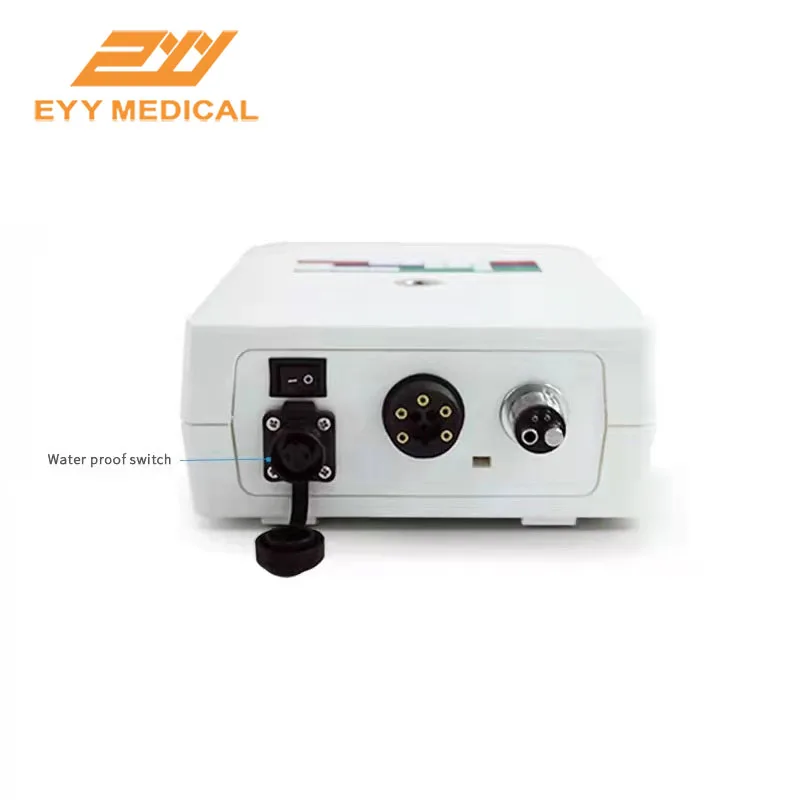 

Dental LED Brushless Electric Micromotor Fiber Optic 1:5 Red Angle High Rotation Speed 2000-40000rpm Dentist Clinical Instrument
