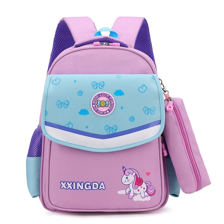 Girls Unicorn Boys Dinosaur Cartoon Lightweight Backpacks 2022 New Children Students Grades 1-6 Cute School Pen Bags Fashion Hot
