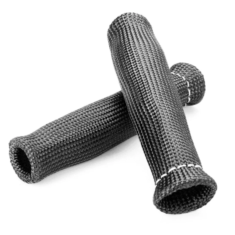 

124B Spark Plug Wire Boot Protector Sleeve Heat Shield Cover For Car Protection