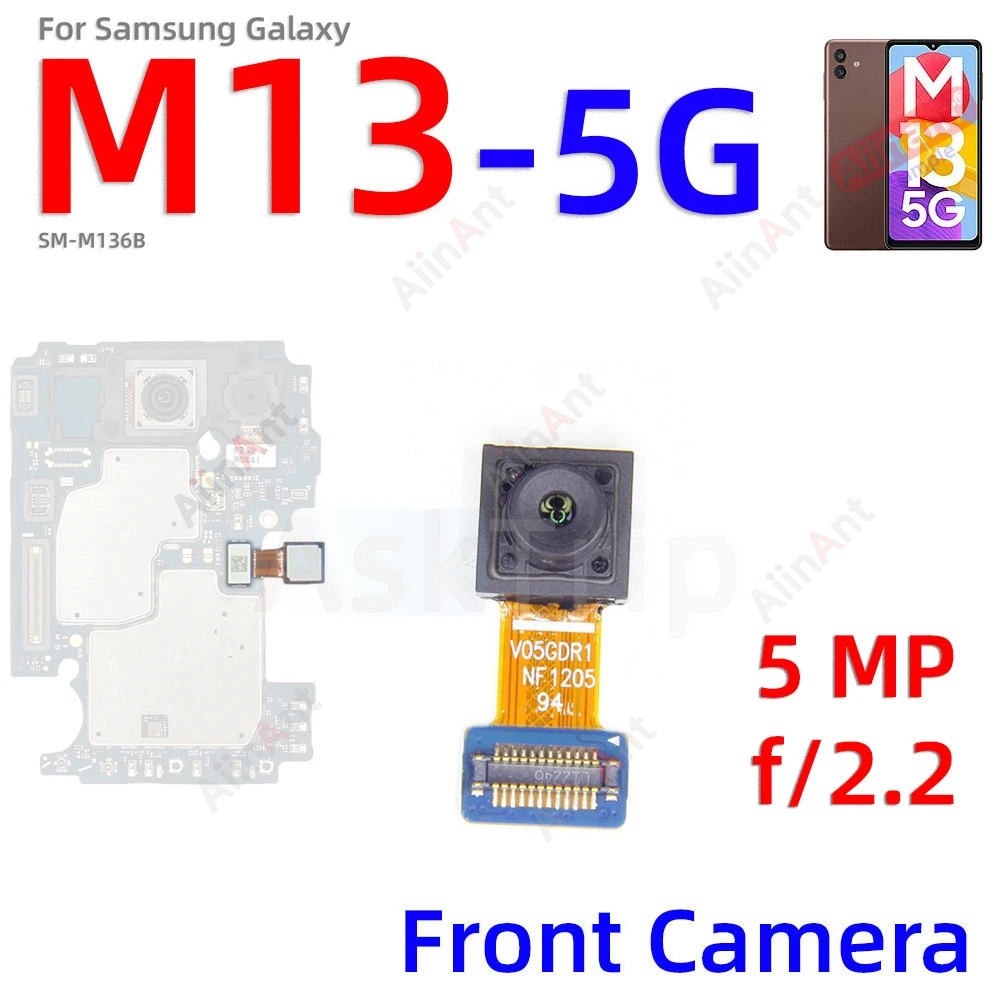 Макро-глубина широкая основная маленькая Передняя Задняя камера гибкий кабель