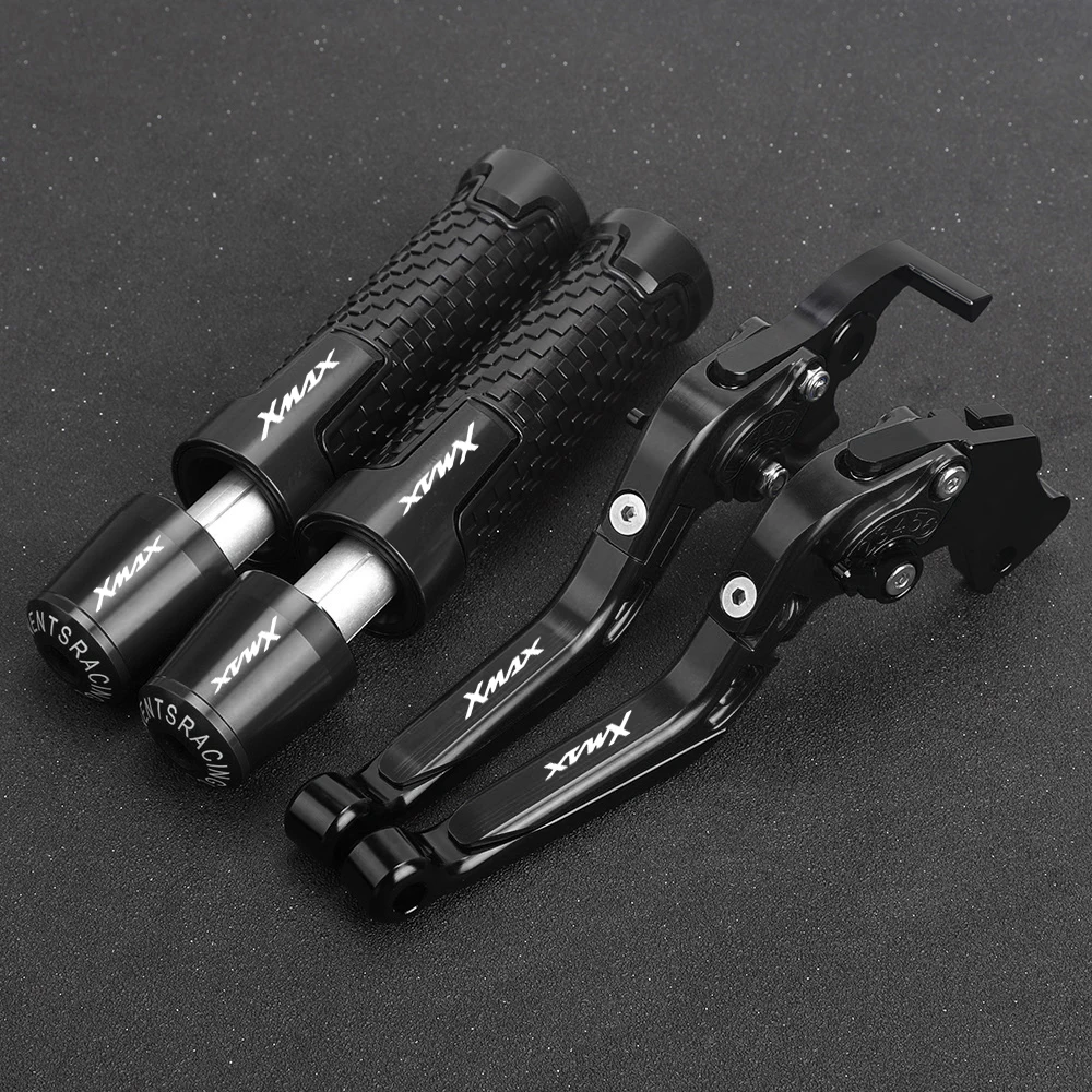 

XMAX For YAMAHA X-MAX XMAX 125 all years Motorcycle Handlebar Hand Grips Ends Handle Brake Clutch Levers