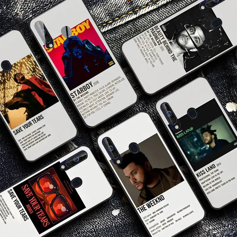 

The Weeknd Minimalist Poster Phone Case for Samsung A51 01 50 71 21S 70 31 40 30 10 20 S E 11 91 A7 A8 2018