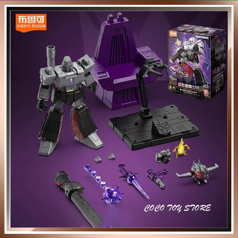 Original Blokees Transformers One Beyond Verion Megatron Optimus Prime Sentinel Elita Robot Toys Kids Birthday Gifts