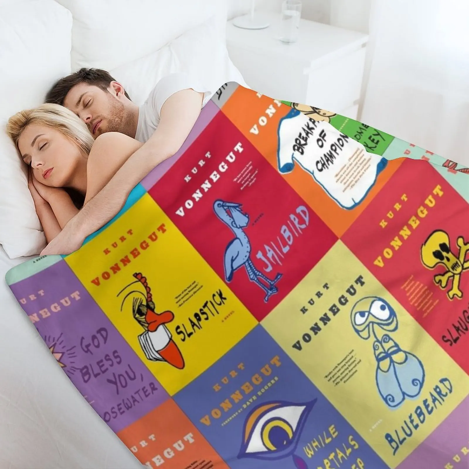Декоративное одеяло Курта Воннегута роскошные одеяла для диванов