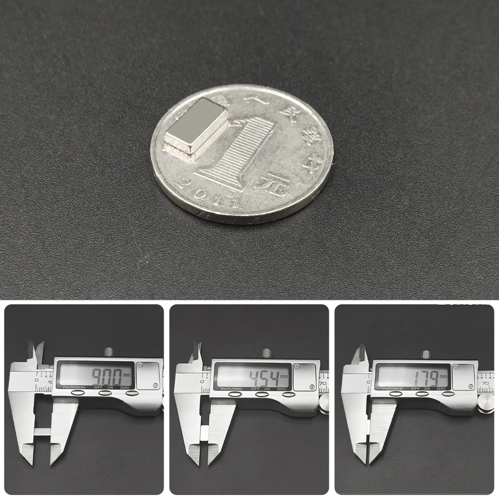 Неодимовый прямоугольный магнит NdFeB 10x5x2 мм 100 шт.