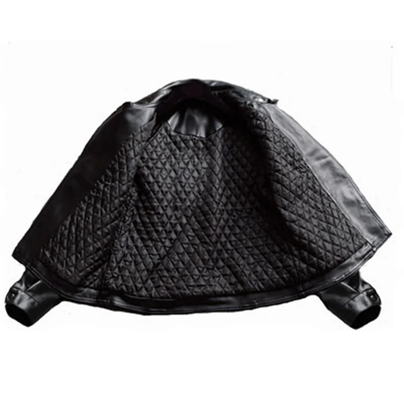 korean Autumn Spring Women's Leather Jakcet Loose Turn Down Ladies Faux Coat  Moto Biker Zipper Jackets for Lady Outwear black