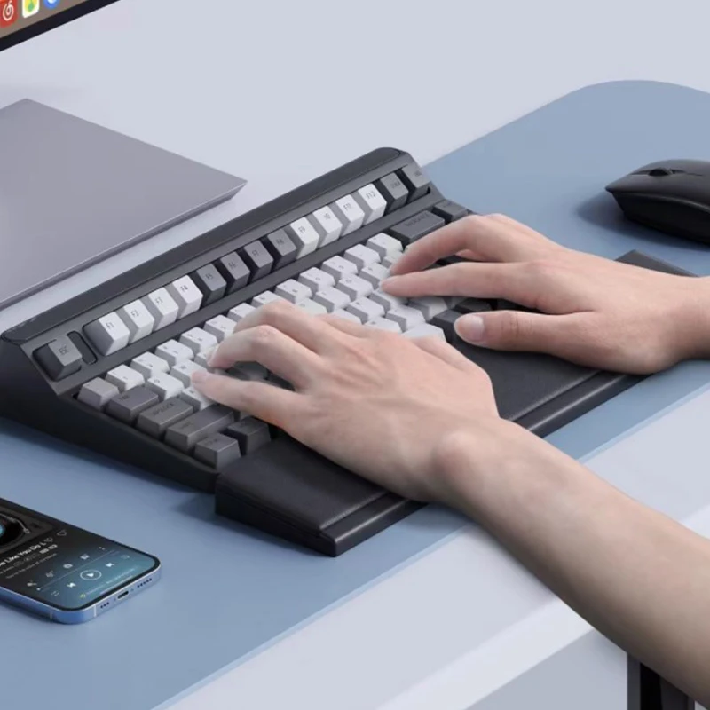 Подставка под запястье с клавиатурой эргономичная мягкая пена эффектом памяти