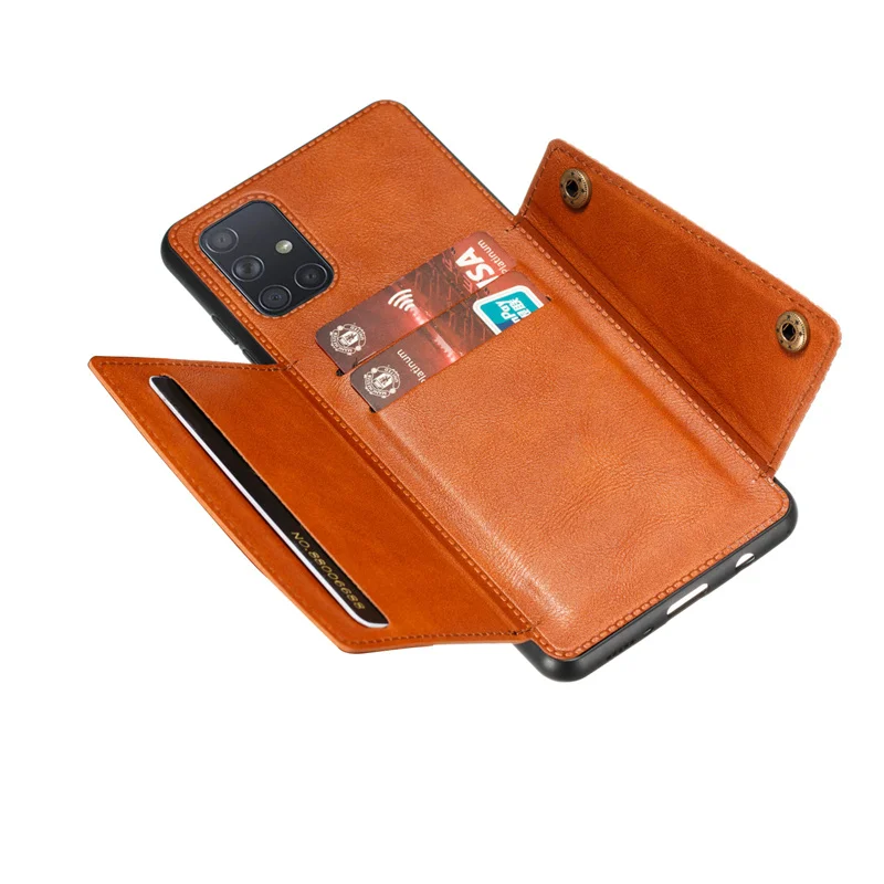 PU Leather Wallet Case For Samsung Galaxy S22 S21 S10 S9 S8 Plus S20 FE Note 20 Ultra 9 10 Lite A7 J8 2018 Card Slot Flip Cover