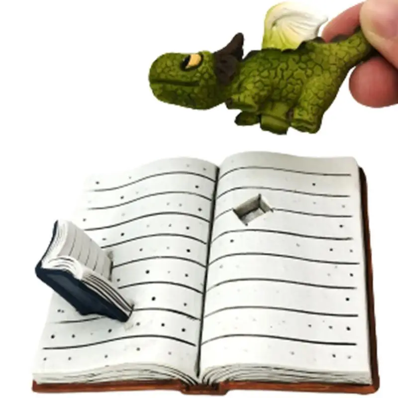 

Статуя Дракона для чтения книги статуя для чтения дракона сада полимерная домашний Декор Симпатичные Украшения Счастливое животное садова...