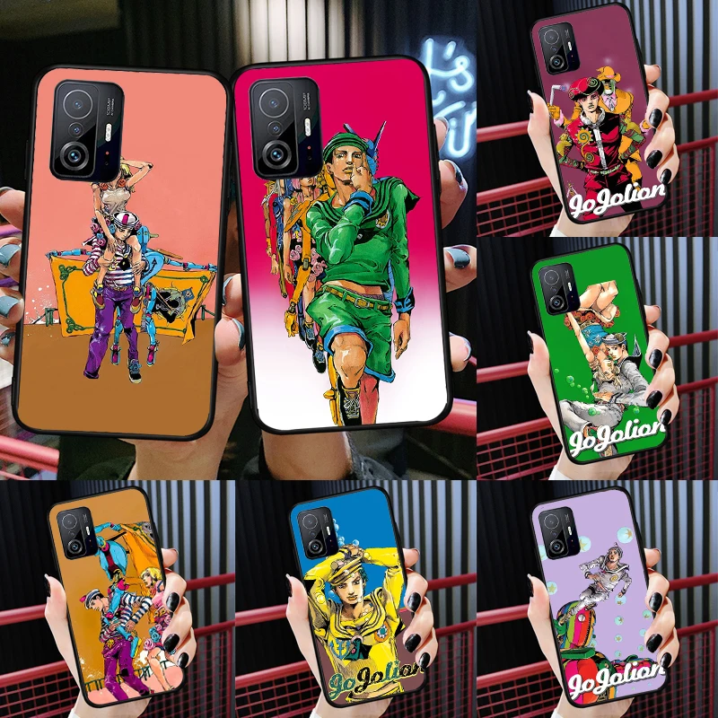 Чехол JoJolion для Xiaomi 12T 11T 13 Pro 12X 12 Lite с Аниме Манга, чехол для POCO F5 X5 X3 Pro X4 F4 GT F3 M5s C40