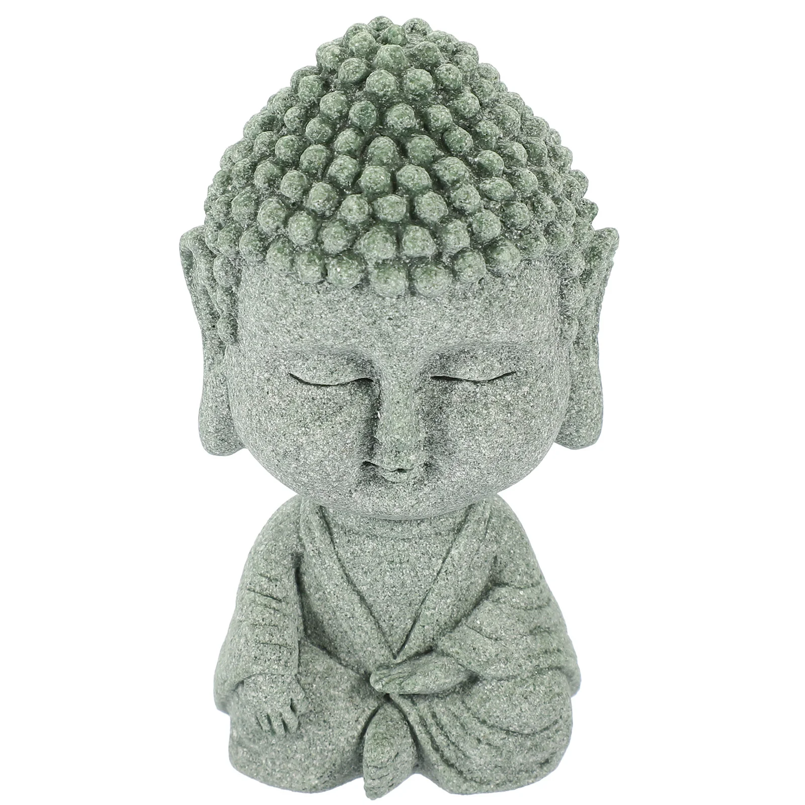 

Statue Statue Home Sandstone Craft Figurine Sculpture Decoration Exquisite Fish Tank Desktop Zen