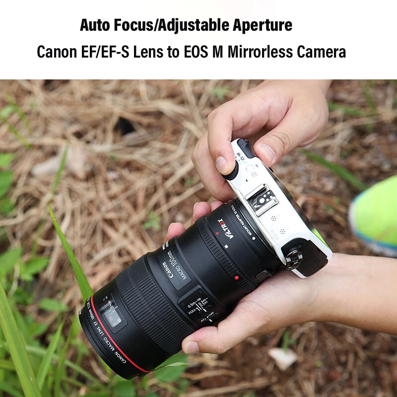 Viltrox EF-EOS M2 Canon EOS M адаптер объектива Автофокус 0.71x фокусный редуктор усилитель