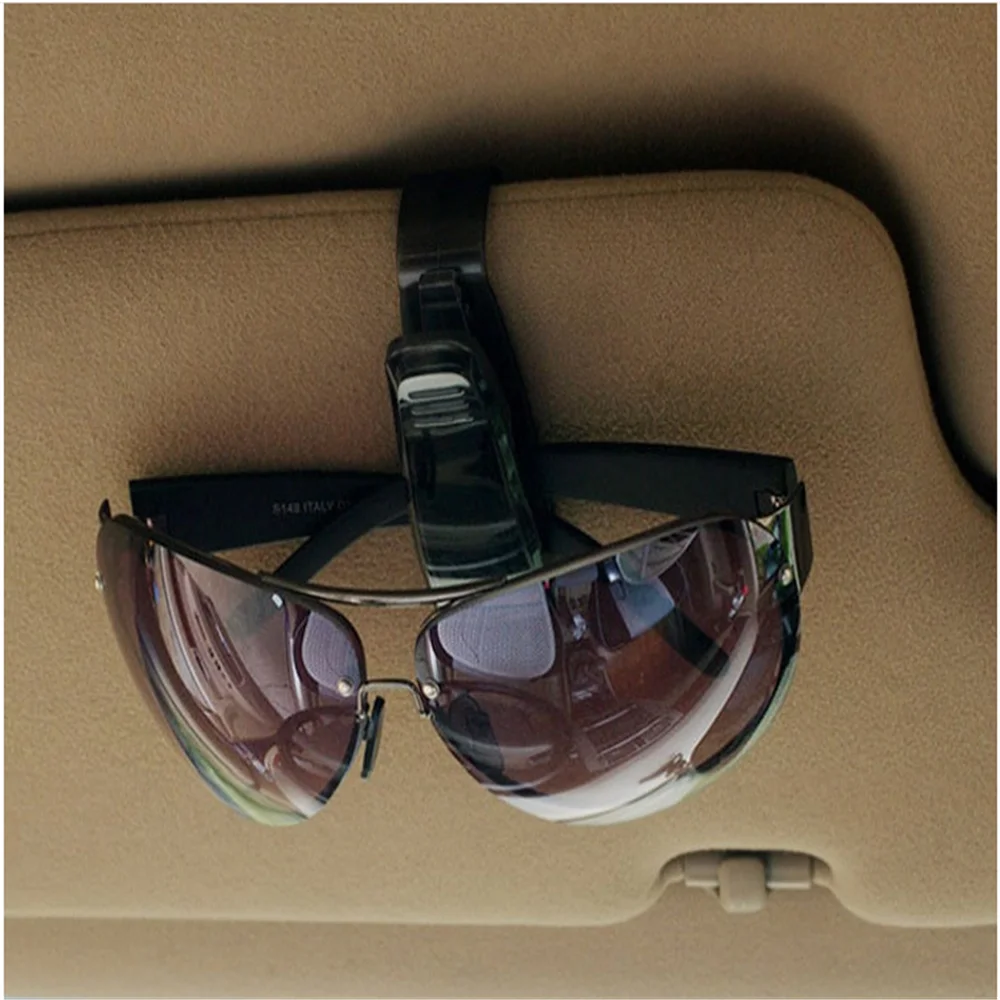 2018 Hot Sale Car Sun Visor glasses Holder Ticket Clip FOR Skoda Octavia 2 A7 A5 Rapid Fabia Superb Yeti Mazda Honda Toyota