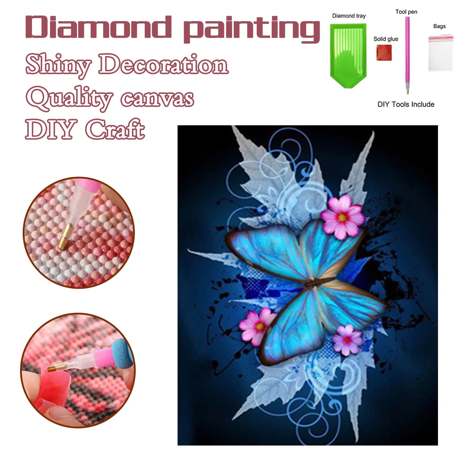 

Diamond Sorting Tray Embroidery Painting Rhinestone Pasted 5D DIY Sti Paintings Diamond Home DIY Bead Painting Diamond Painter