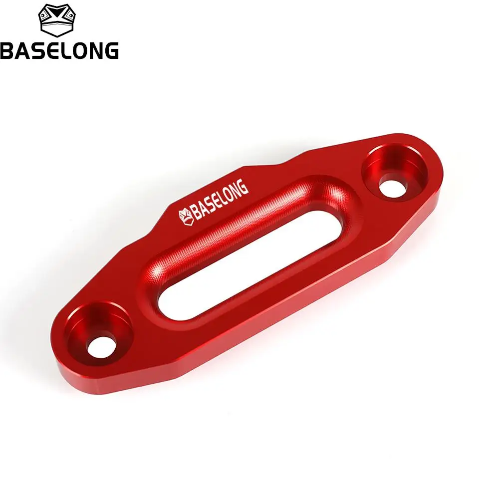 Фото 124 мм алюминиевая лебедка Hawse Fairlead 4500 фунтов Fairlead для синтетического троса Fairlead 4WD 4X4 восстановление для UTV ATV аксессуары для внедорожников №3