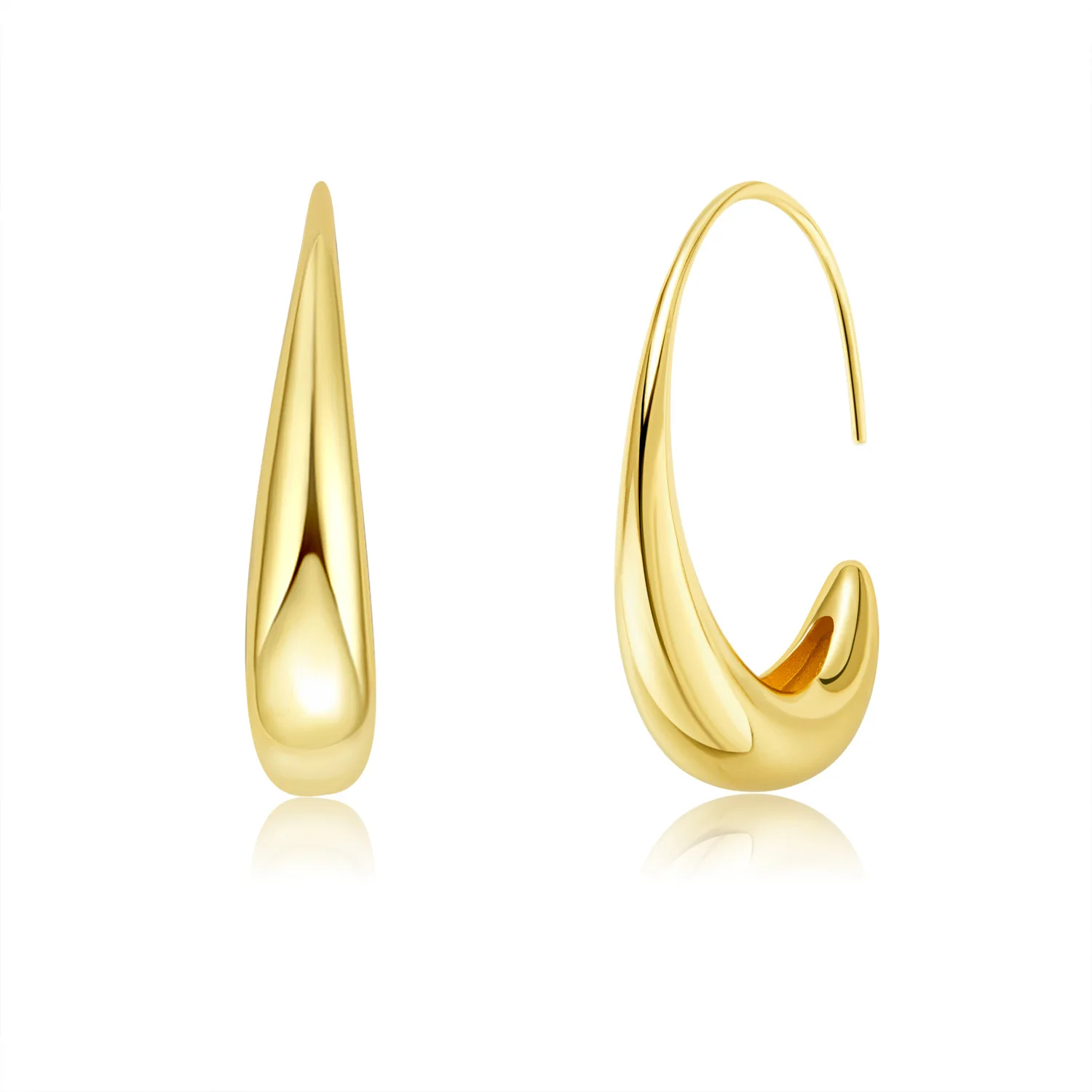 

dia de la madre 2023 accesorios mujer 순은귀걸이 Mainland China Hoop Earrings Cute/Romantic aretes de oro 14k originales серьги