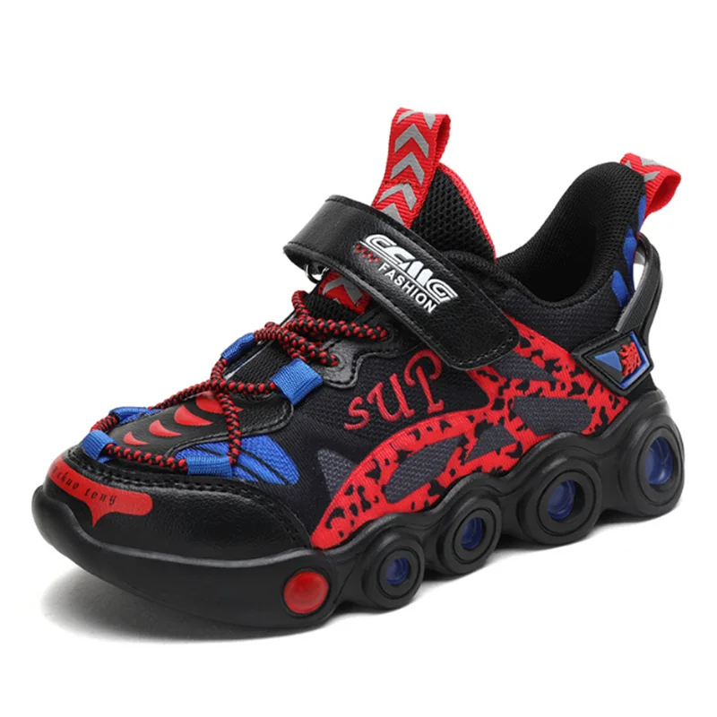 

New Fashion Students Boys Running Shoes Mesh Breathable Children Brand Sports Shoes Kid Boy Lightweight Comfortable Casual Shoe