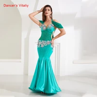belly dance suit for women clothing adult belly dancing professional competition style wear body top and skirt