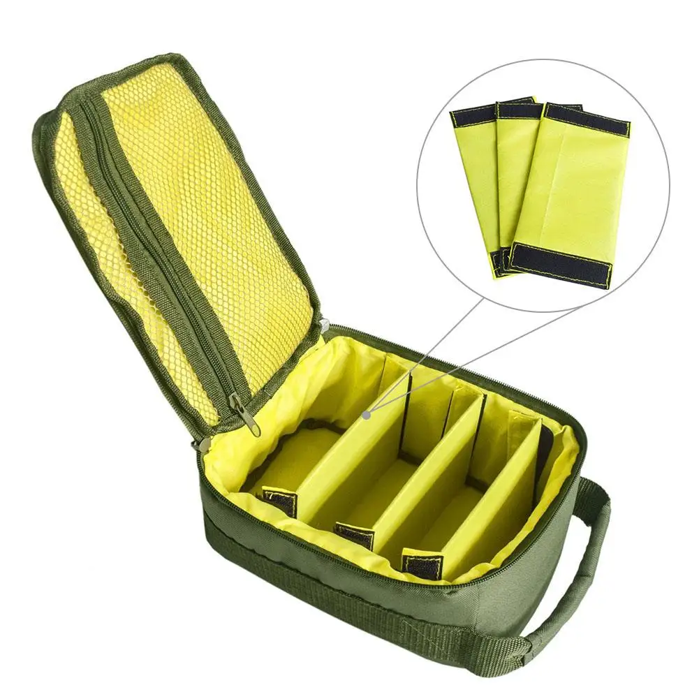 

Outdoor Fishing Tackle Bag Adjustable Waterproof 600d Oxford Cloth Fishing Reel Fishing Line Hook Storage Handbag