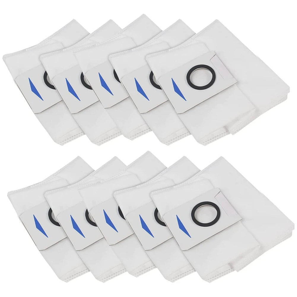

10 Pack Replacement Vacuum Cleaner Bags for ECOVACS DEEBOT X1 OMNI Turbo Robot Vacuum Cleaner