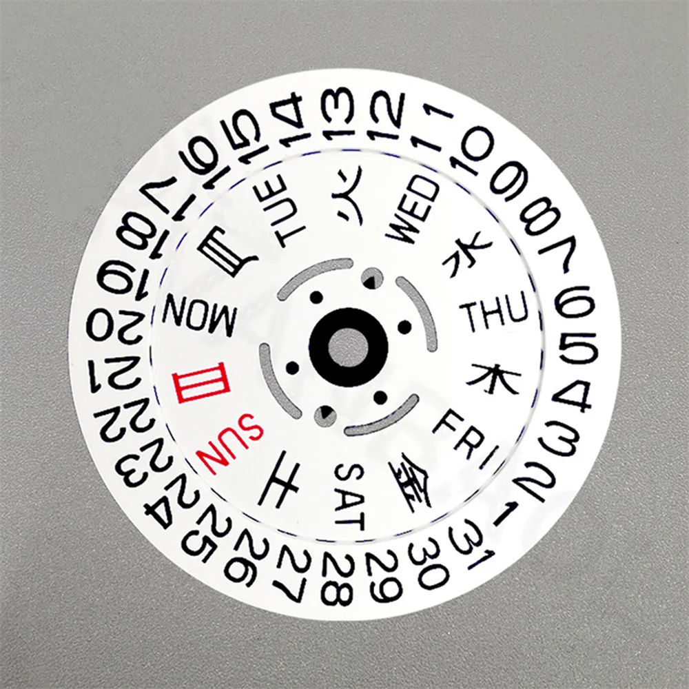 Диск календаря для месяца/недели японский арабский Римский циферблат даты 3/3 8