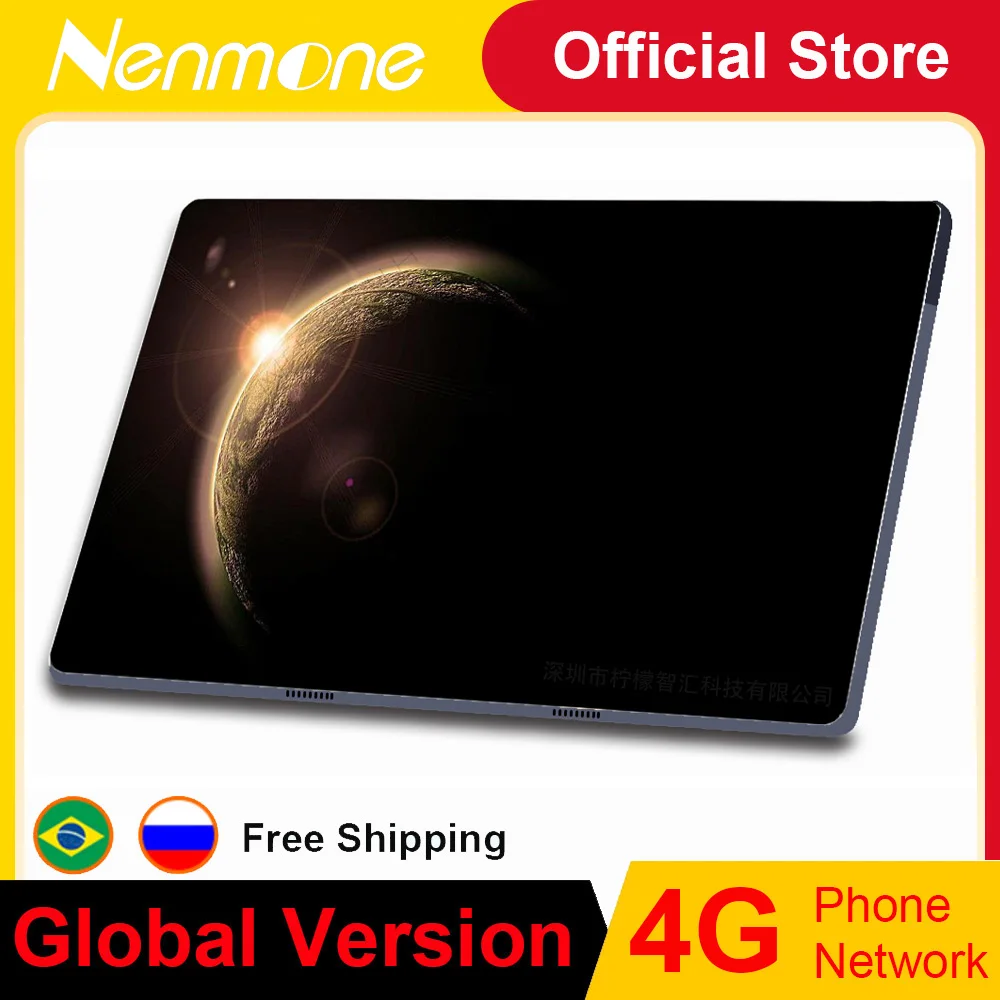 Nenmon K50 планшет экран 10 1 дюймов Android Восьмиядерный 4 Гб ОЗУ дешевые планшеты 4G LTE