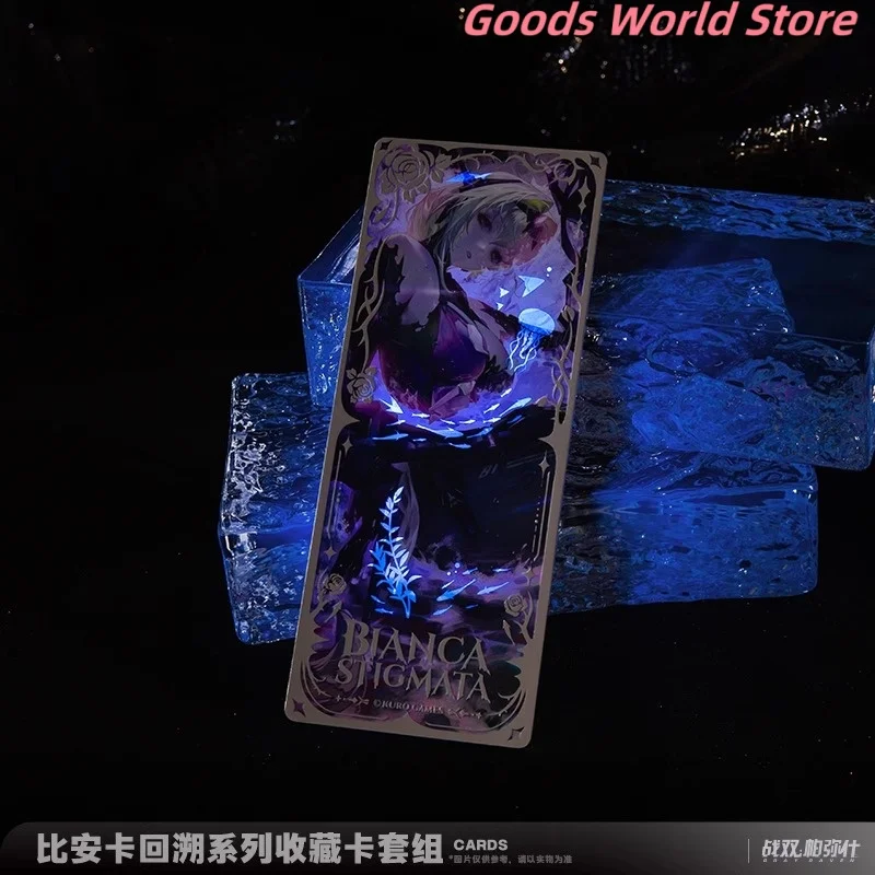 Оригинальная фигурка Punishing Grey Raven карта Bianca Stigmata торговая Kurogame косплей аниме