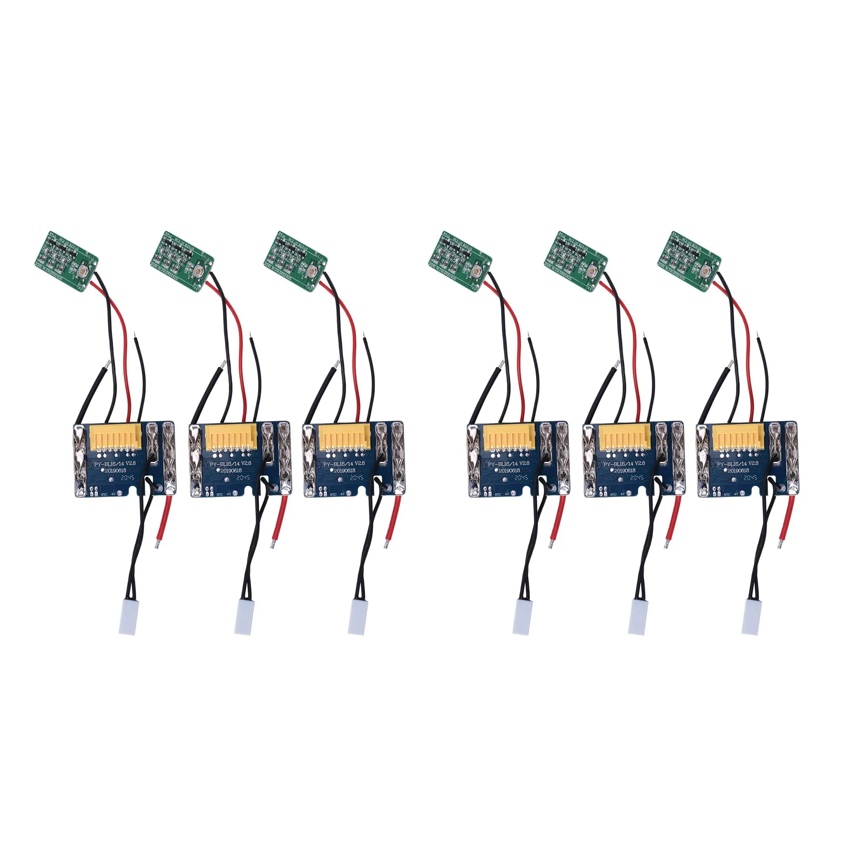 

6Pcs BL1830 Li-Ion Battery PCB Charging Protection Circuit Board For Makita 18V 1.5Ah 3Ah 6Ah 9Ah BL1815 BL1845 BL1860