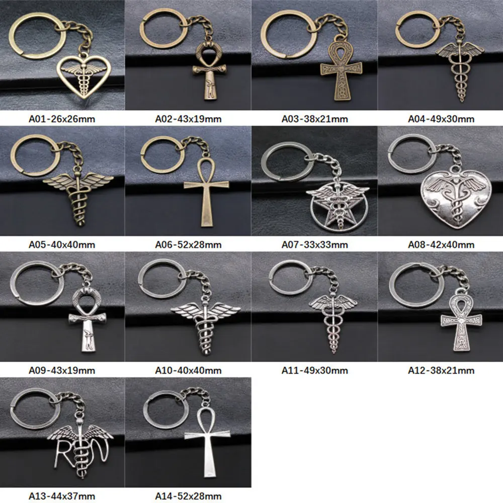 

Новое поступление, брелки для ключей с крестом на Анкх, Брелки для женщин в подарок
