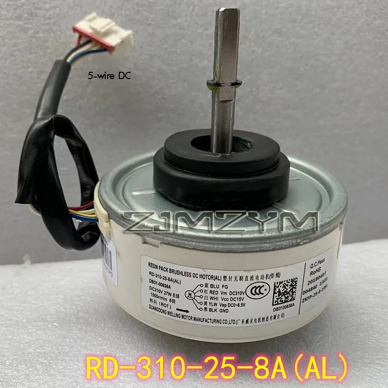 Фото Бесщеточный двигатель постоянного тока для кондиционеров RD-310-25-8A(AL) DB31-00636A/B Новый №1