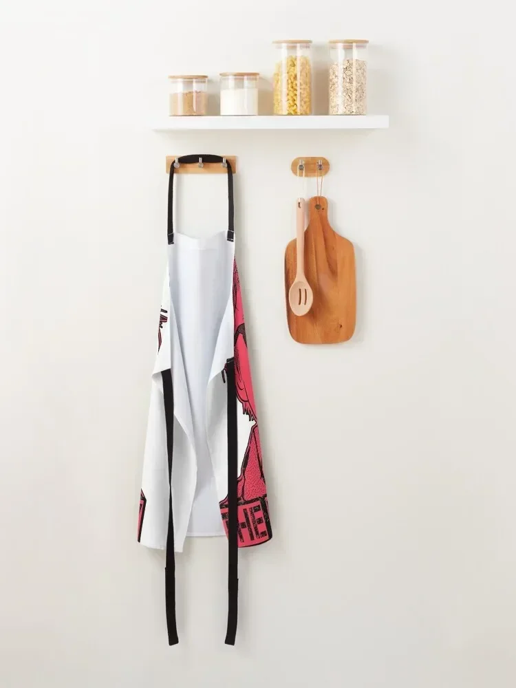 Фартук в стиле фанк-джаз и глубокий дом поп-арт музыкальный фартук для официанта