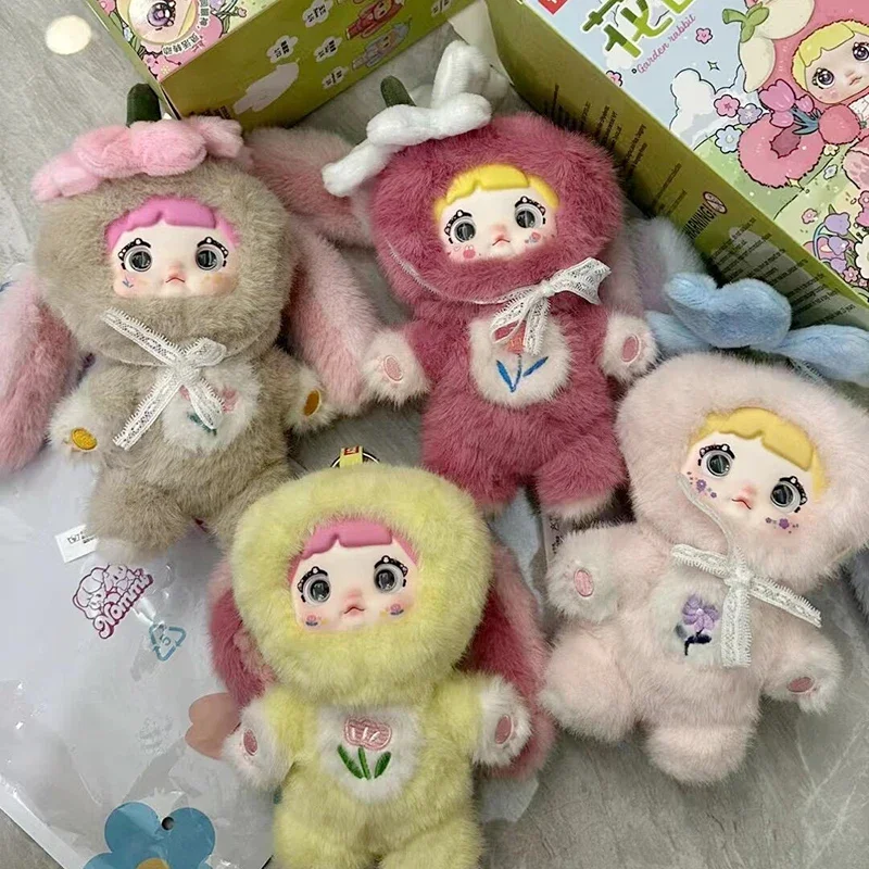 Nommi Garden Rabbit Series Blind Box Anime Action Figure Guess Bag Cute Doll Mystery Collection Model Figurine Toys