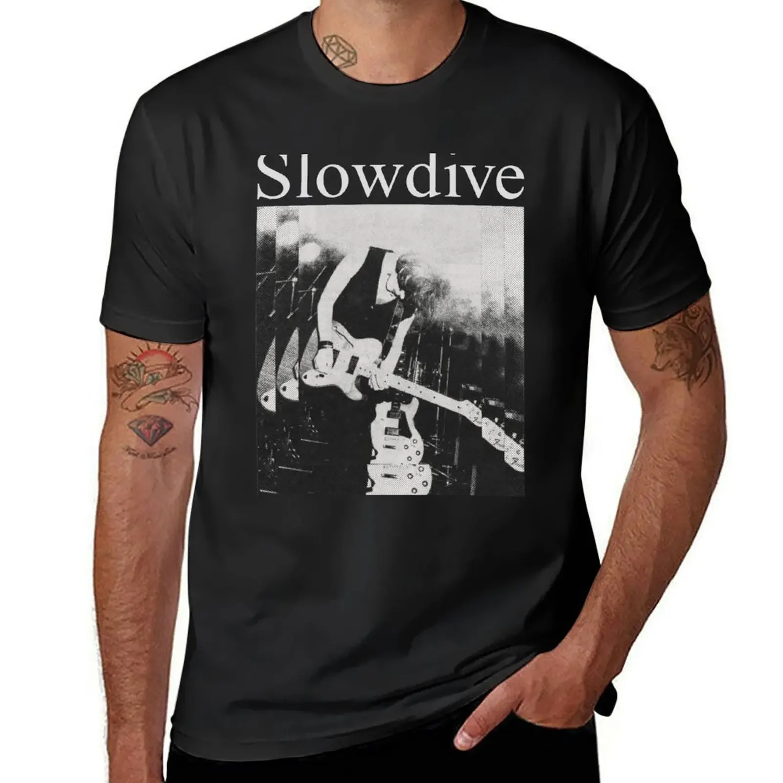 Slowdive // Goswell футболка для мальчиков с животным принтом и графикой тяжелые футболки
