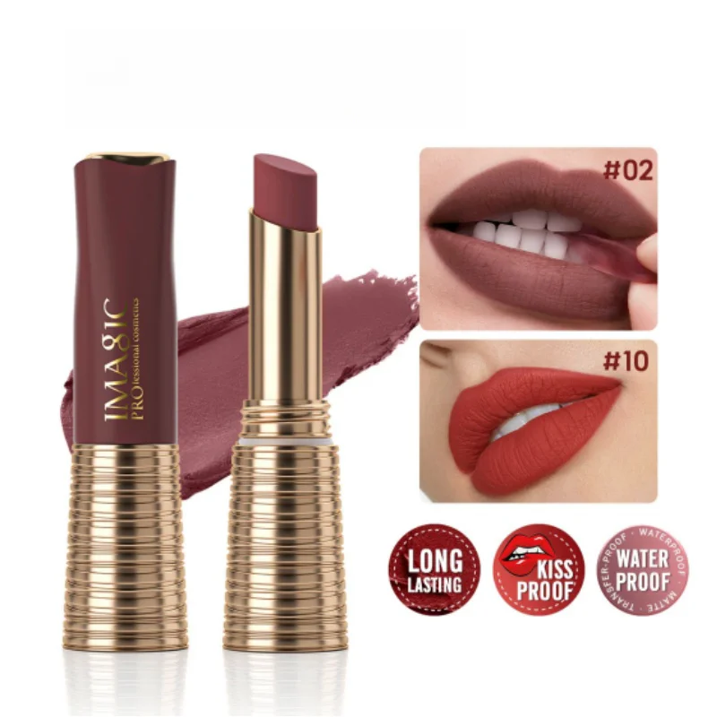 Помада матовая стойкая не оставляющая следов помада водостойкая макияж без