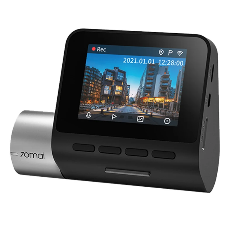 

70mai Pro Plus A500S 1944P Встроенный GPS ADAS 140FOV Поддержка WDR 24H Поддержка парковки Двухканальный