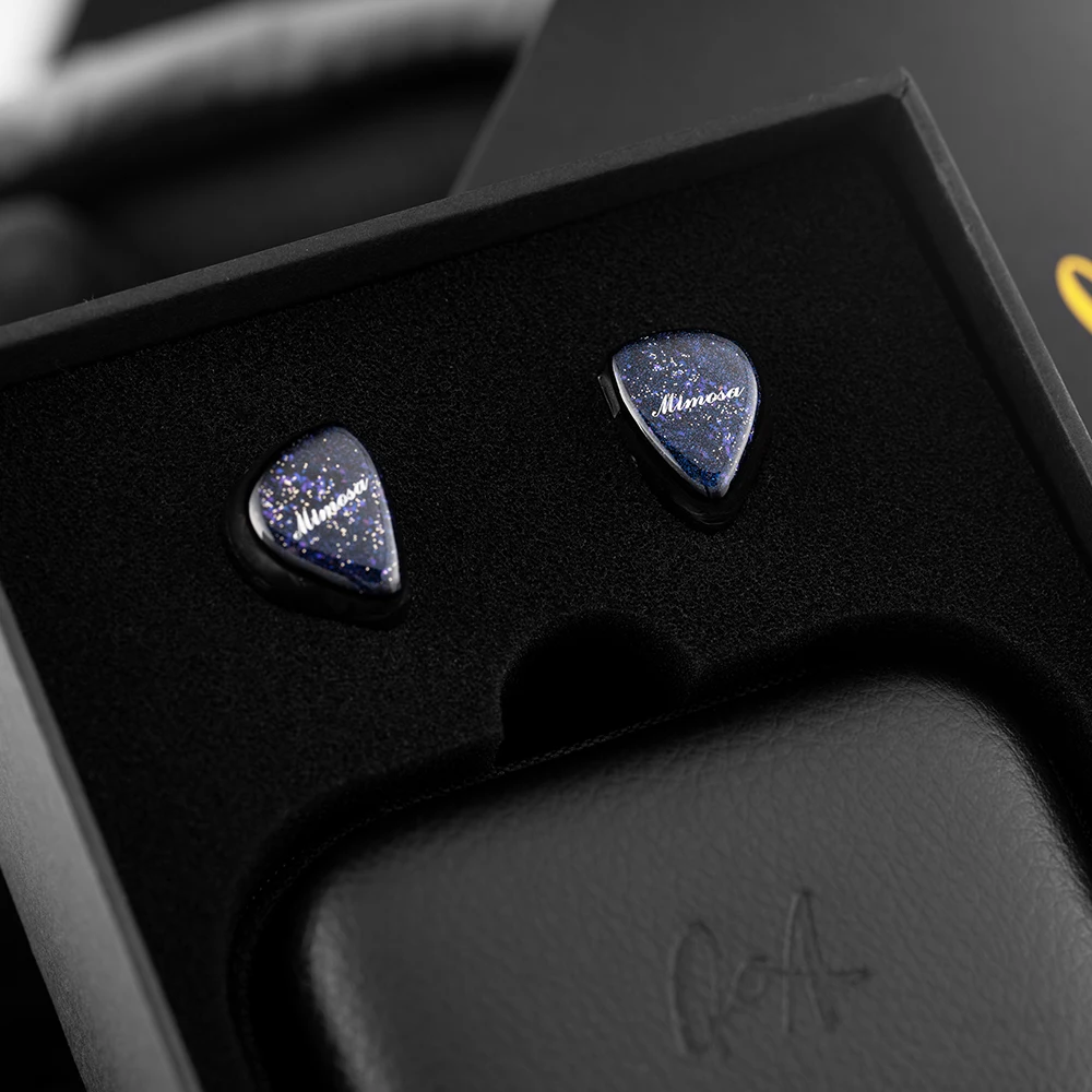 QoA Mimosa Новые Hi-Fi наушники-вкладыши 1 плоский + динамические IEMs для музыкальных