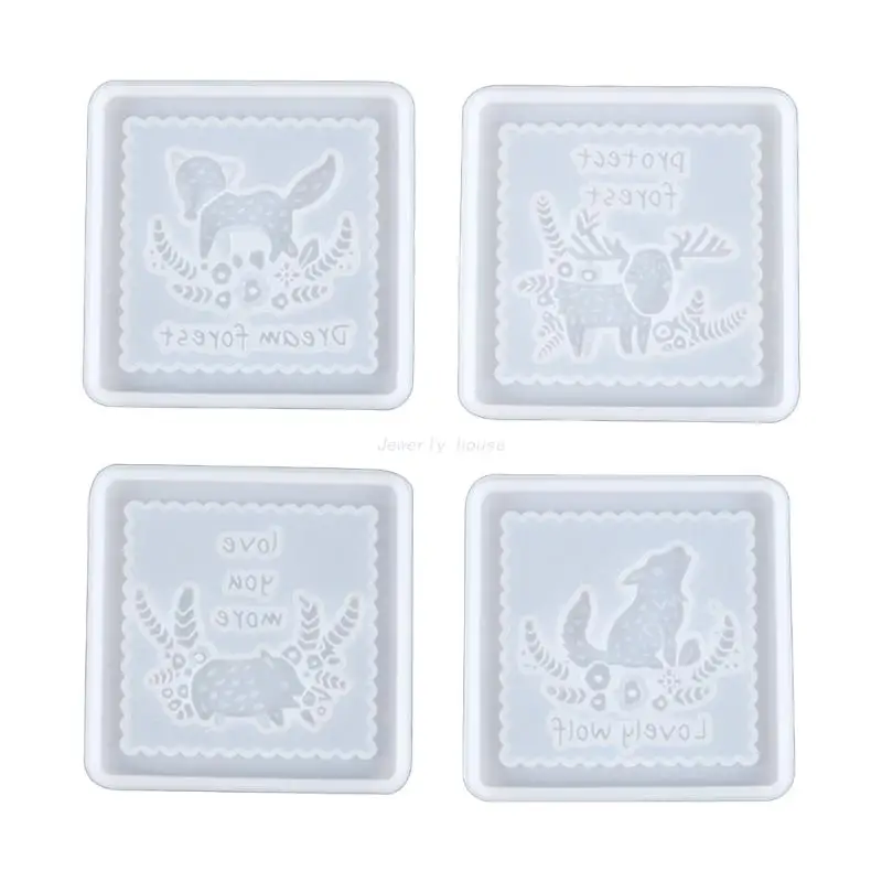 

Фотоформа, квадратная силиконовая форма для подставки, настенная художественная форма, форма для домашнего декора LXAE