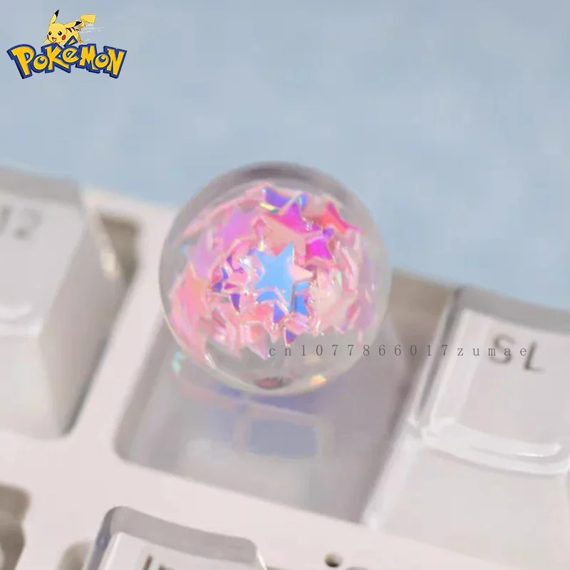 Колпачки для клавиш сделай сам в стиле аниме милые 3D прозрачные колпачки со