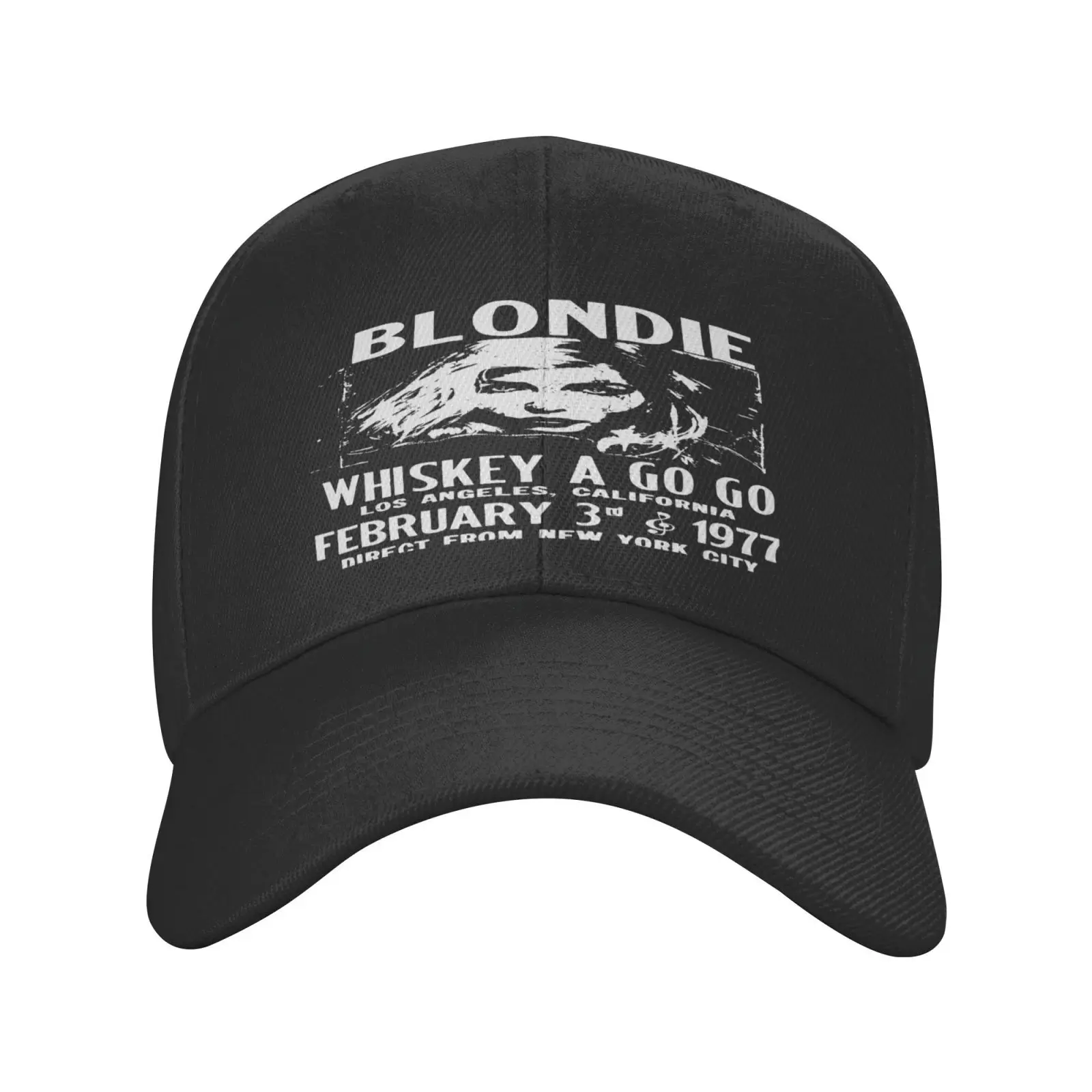 

Blondie Tour Whiskey A Go Go Men's Cap Summer Hat Cowboy Hats Cap Male Hats Man Women's Winter Hat 2021 Hats For Women Hat Men