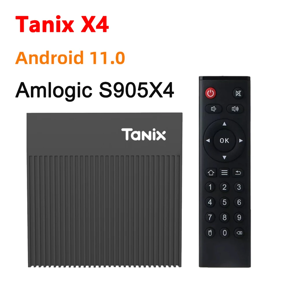 ТВ-приставка Tanix X4 Android 11 0 Amlogic S905X4 4 + 32/64 ГБ | - Цена: 3 108,50 руб.