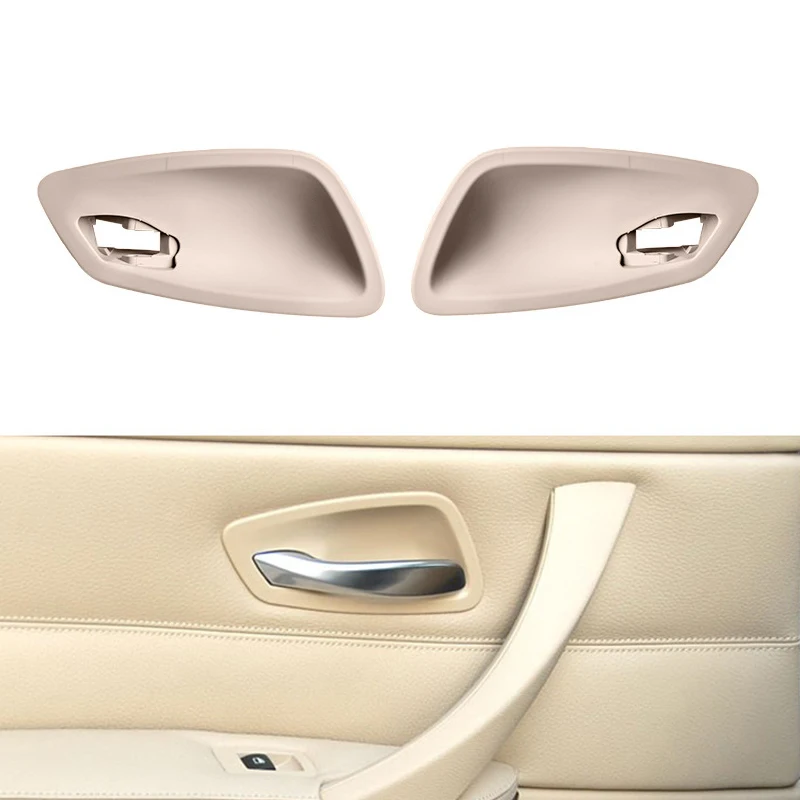 

1PCS Black Car Interior Door Handle Bowl Replacement Cover For BMW 3 Series E90 E91 E92 E93 2005-2012 Automobile New Accessories