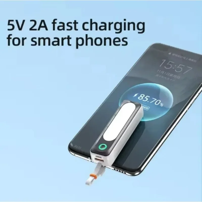 Оптовая продажа компактный портативный мини-кабель для зарядки капсул аварийный