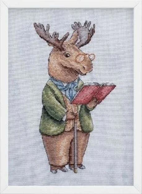 

mr. Lu 21-31 Cross Stitch Kit Aida Count Unprint Canvas Stitches Embroidery DIY Handmade Needlework