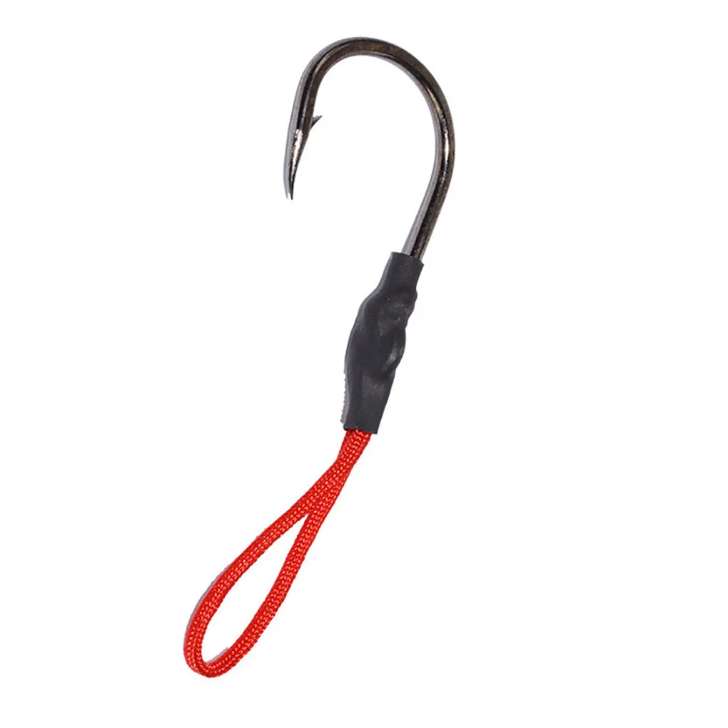 

5PCS 10mm/12mm/14mm/22mm Jigging High Carbon Steel Fish Hook for Saltwater Freshwater Fishing