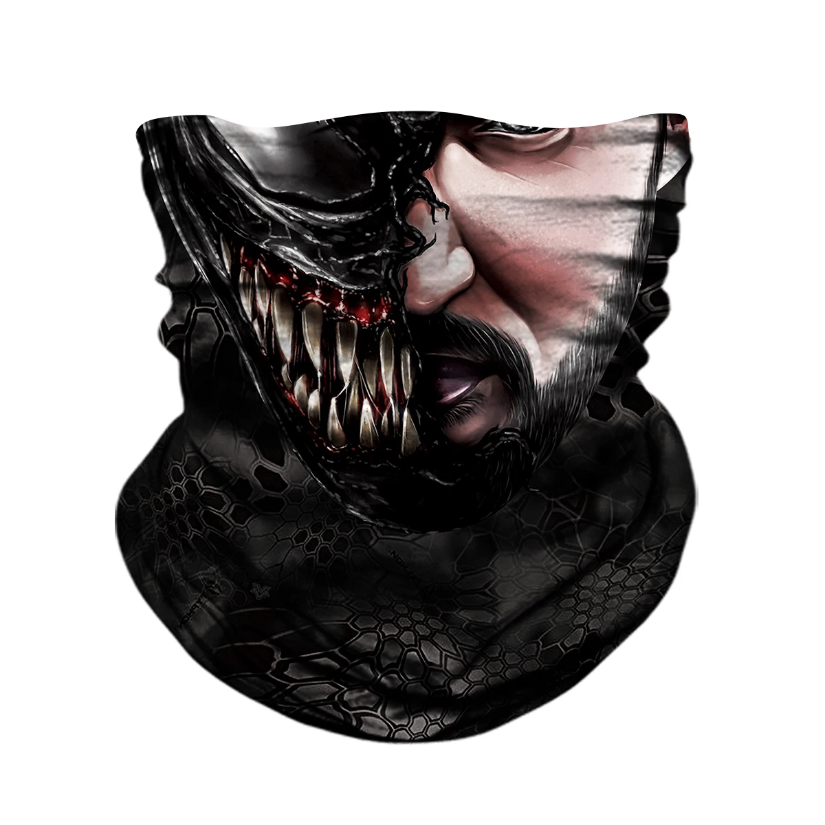 

Breathable Balaclava Motorcycle Face Mask Punisher Venom Neck Gaiter Sport Cycling Bandana Windproof Ski Mask Camping Headband