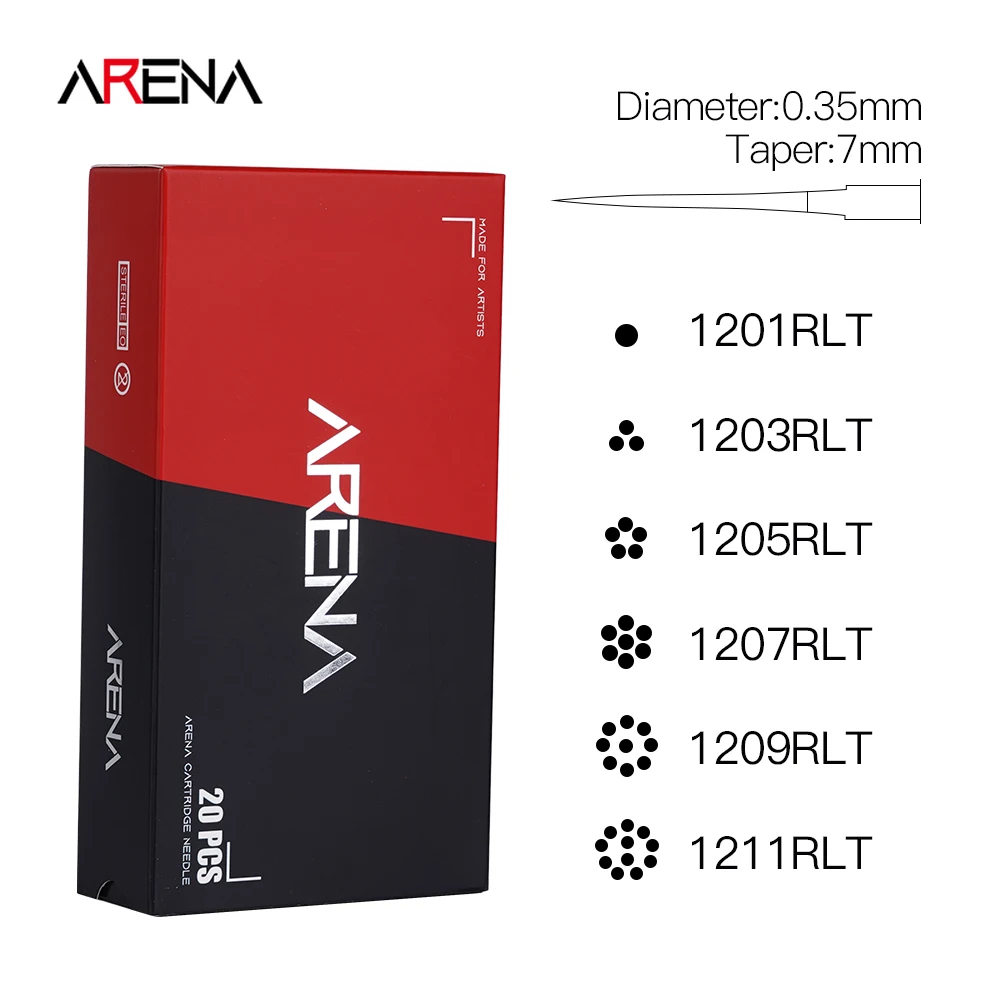 

Картридж для тату-машинки, диаметр 7 мм, 0,35 мм